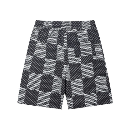 Fashionable Plaid Beach Shorts