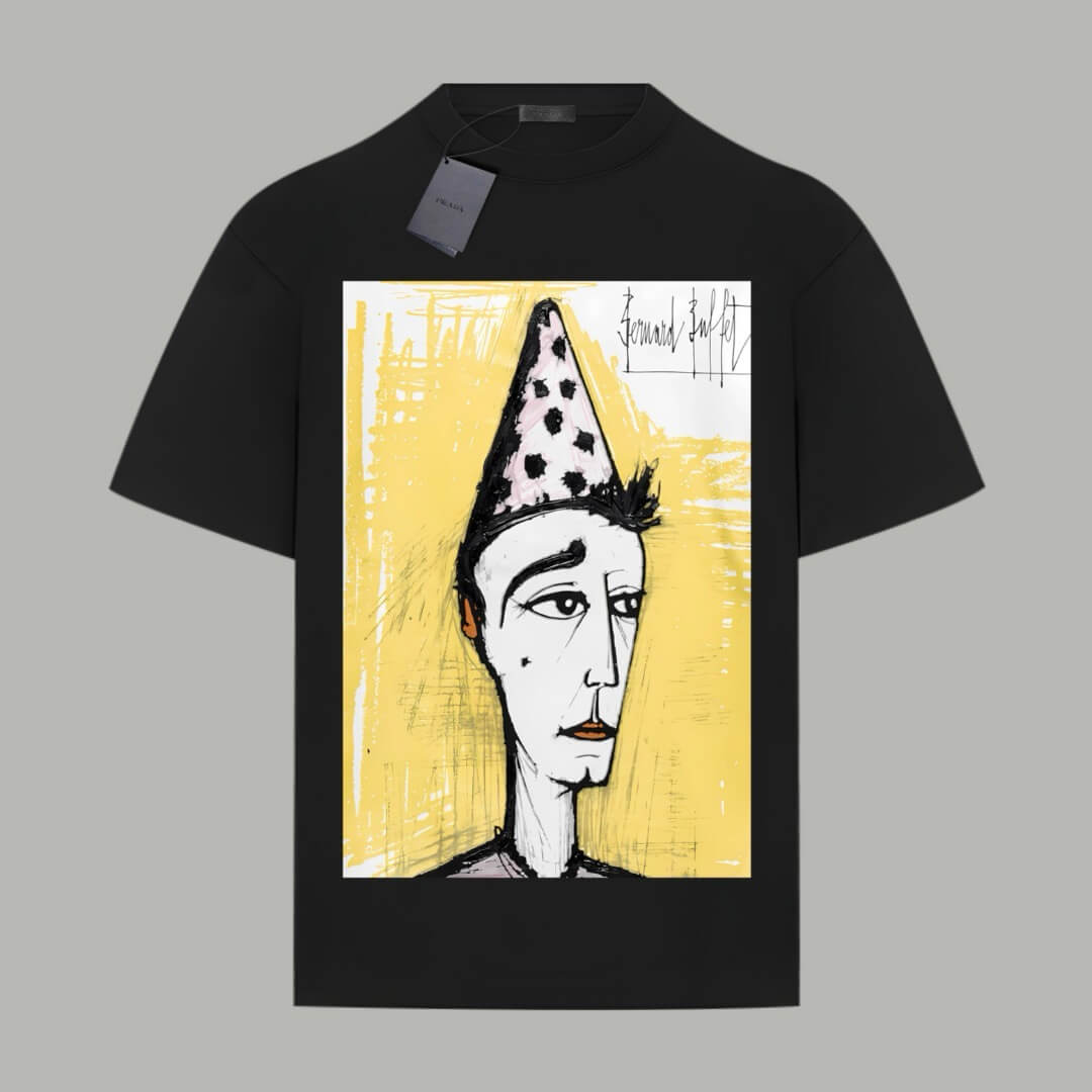 French Oil Painting Print T Shirt