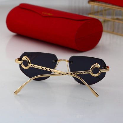 Statement Frameless Sunglasses