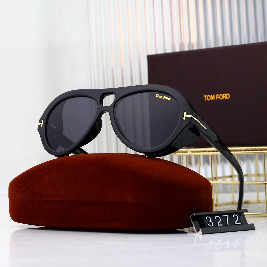 Personalized Hollow Oversized Frame Sunglasses