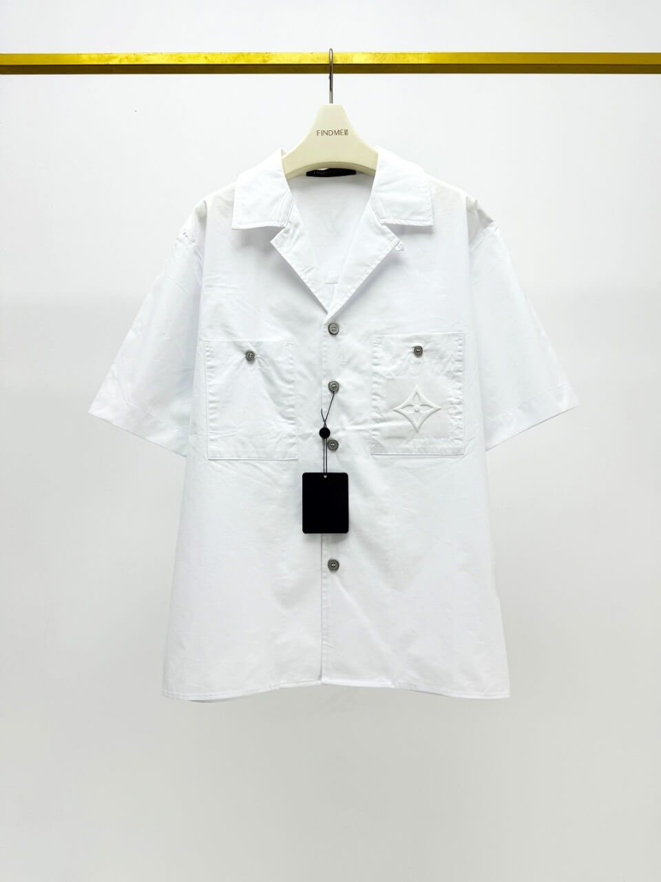 Embossed Short Sleeve Shirt