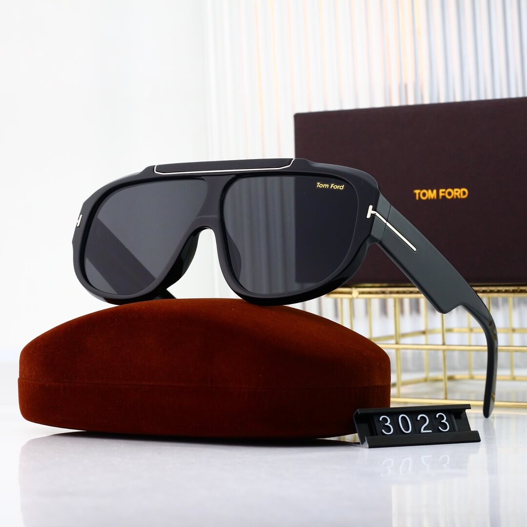 Designer Large Full-frame Sunglasses