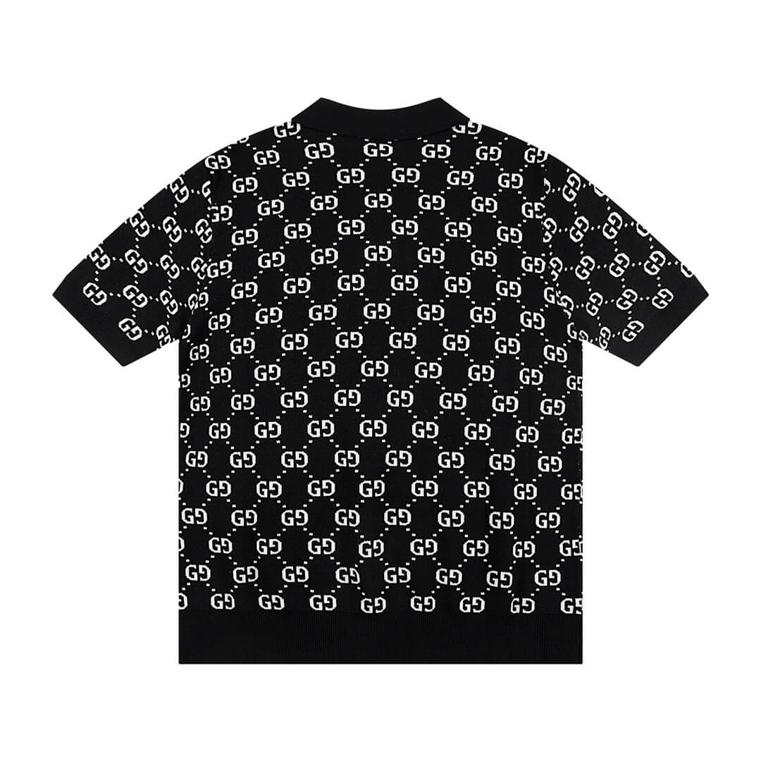 Full Print Double G Polo T Shirt