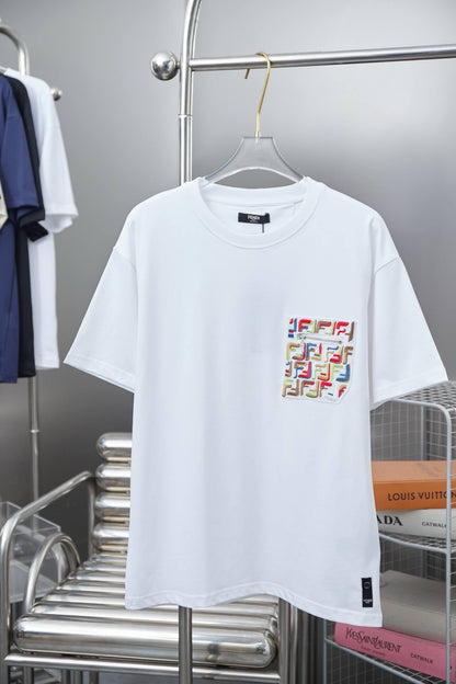 Colorful Embroidery T Shirt