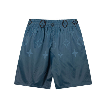 Gradient Pattern Beach Shorts