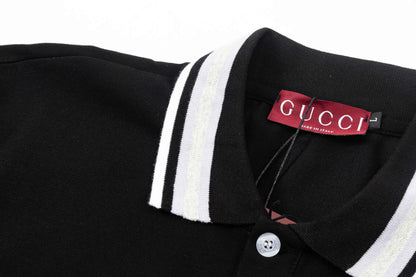 Letters On Chest Polo Shirt