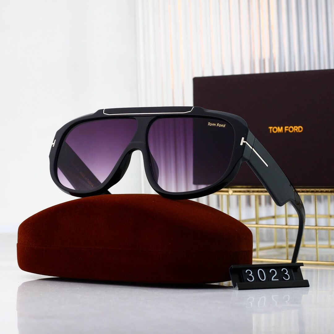 Designer Large Full-frame Sunglasses