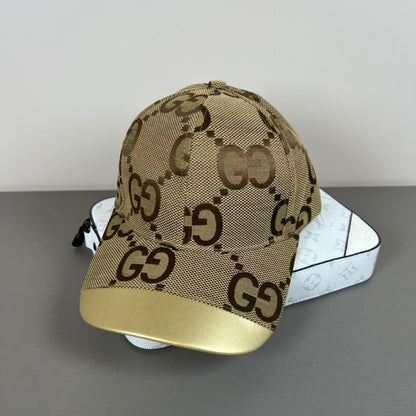 Casual Full Print Glossy Patchwork Baseball Cap