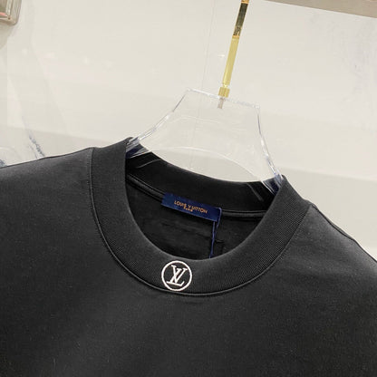 New Round Neck Embroidery T Shirt