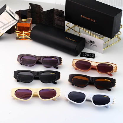 Chic Square Cat Eye Hollow Sunglasses