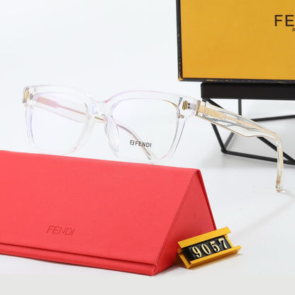 Fashion Square Frame Plain Glasses