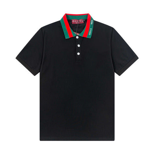 Red And Green Stripes Polo Shirt