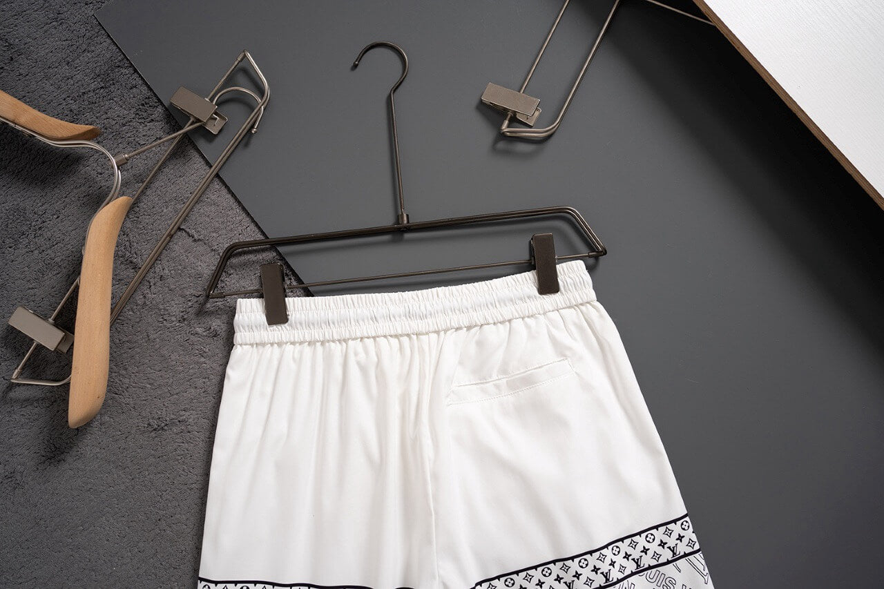 White Beach Shorts