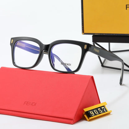 Fashion Square Frame Plain Glasses