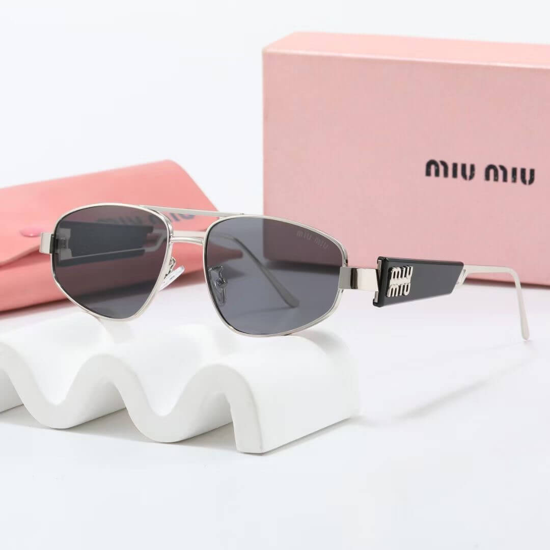 Retro Personalized Temple Aviator Sunglasses