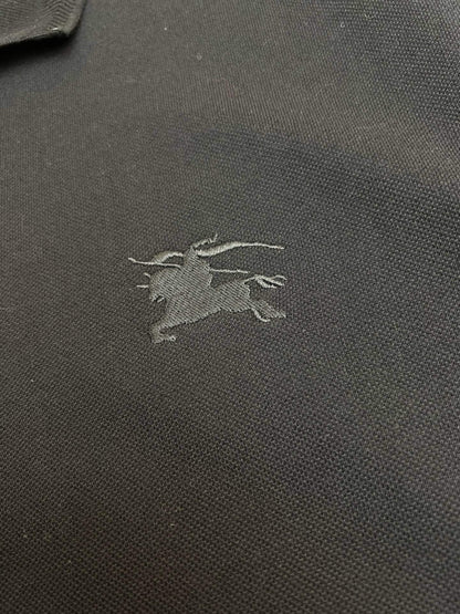 Black Warhorse Embroidery Polo Shirt