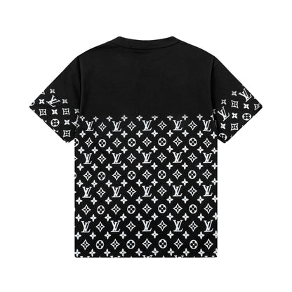 Half Body Full Print T Shirt