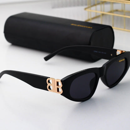 Chic Square Cat Eye Hollow Sunglasses