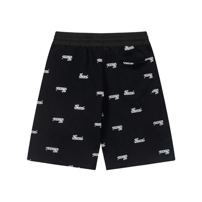 Full Letter Print Shorts