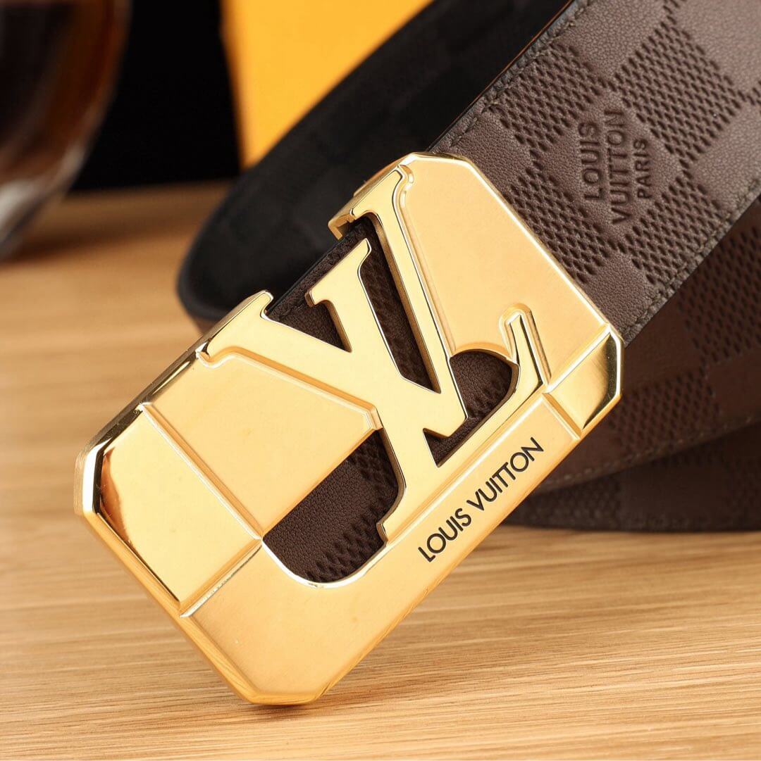 Retro Square Metal Buckle Belt