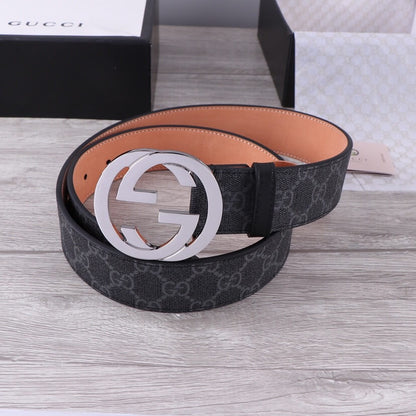 Classic Popular Full Print Leather Belt