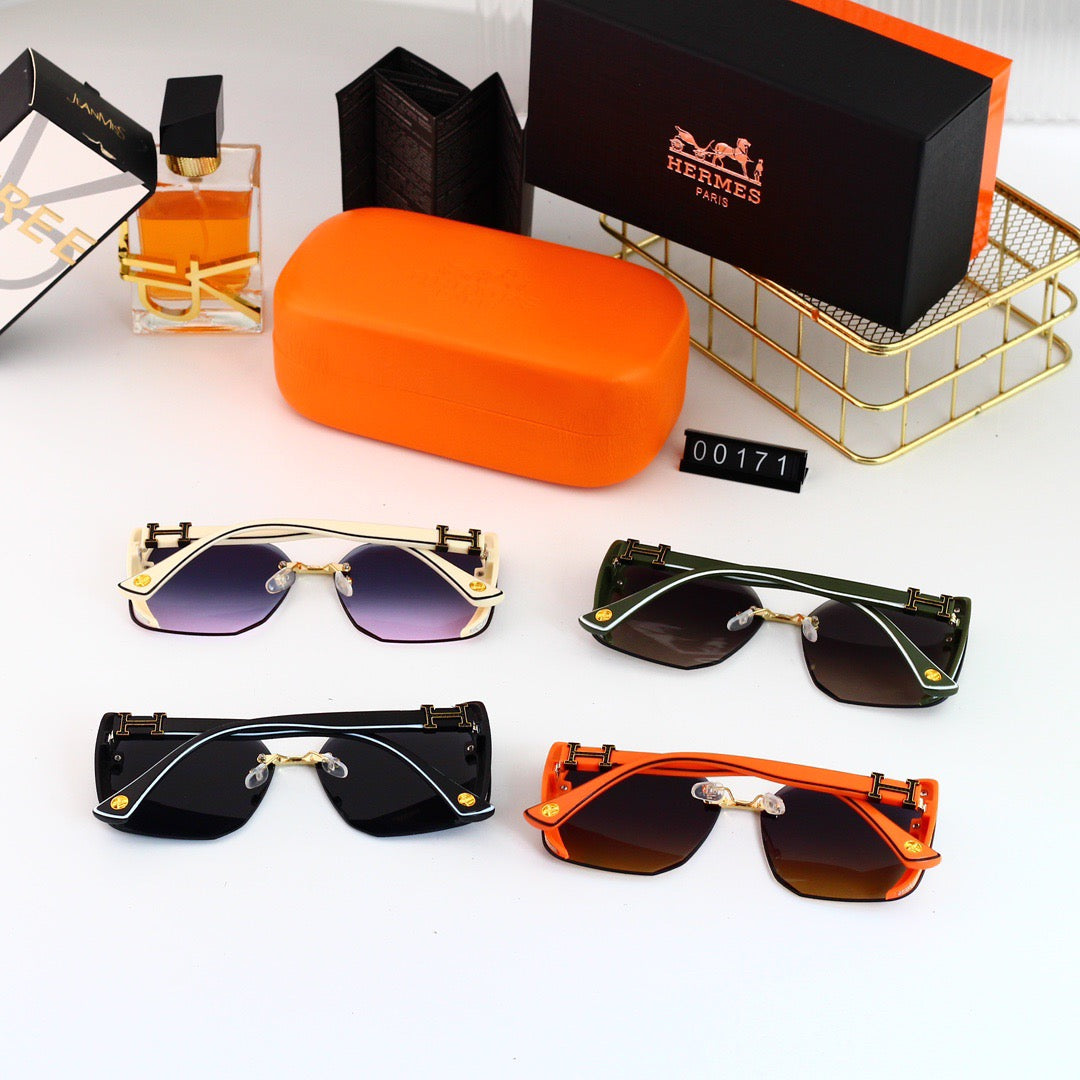 Classic Color-Block Sunglasses