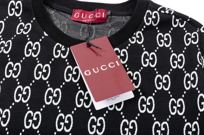 Multicolor Double G Full Print T Shirt