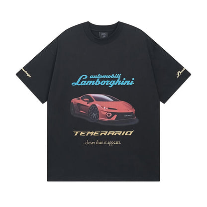 Sports Car Cattern T Shirt