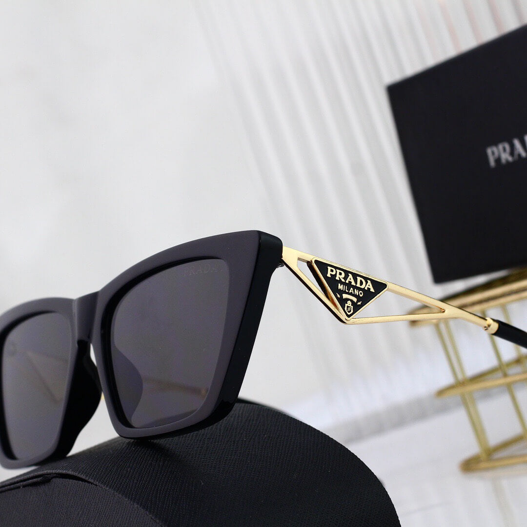 Elegant Metal Hollow Temple Sunglasses