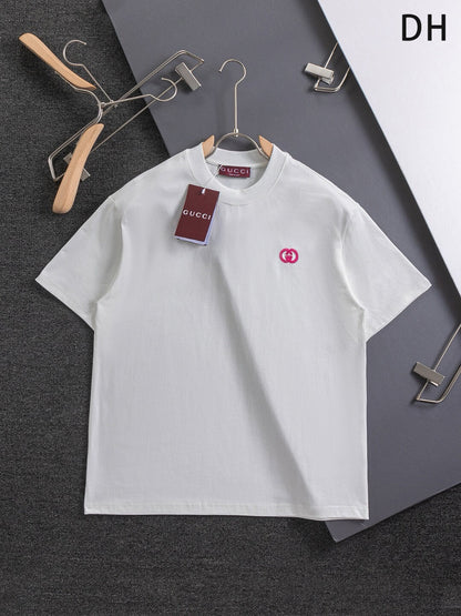 Back Letter Embroidery T Shirt