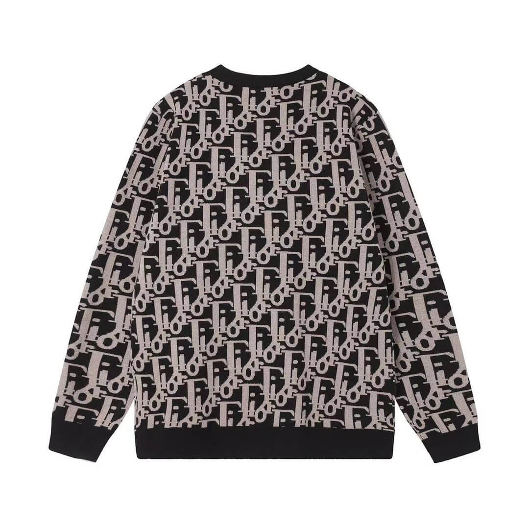 Classic All-Over Print Sweater