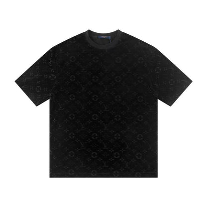 Classic All-Over Printed Embossed T-shirt