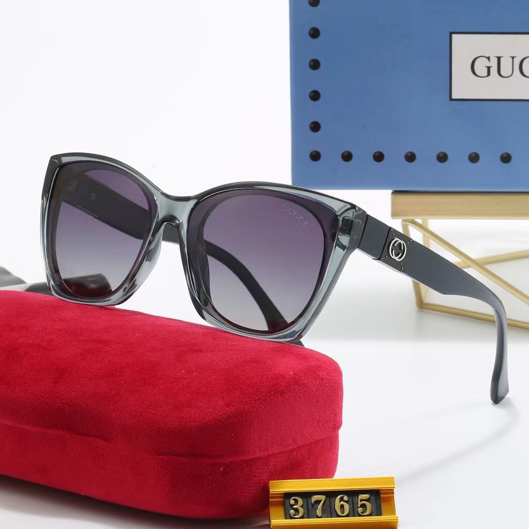 Square Round Frame Sunglasses