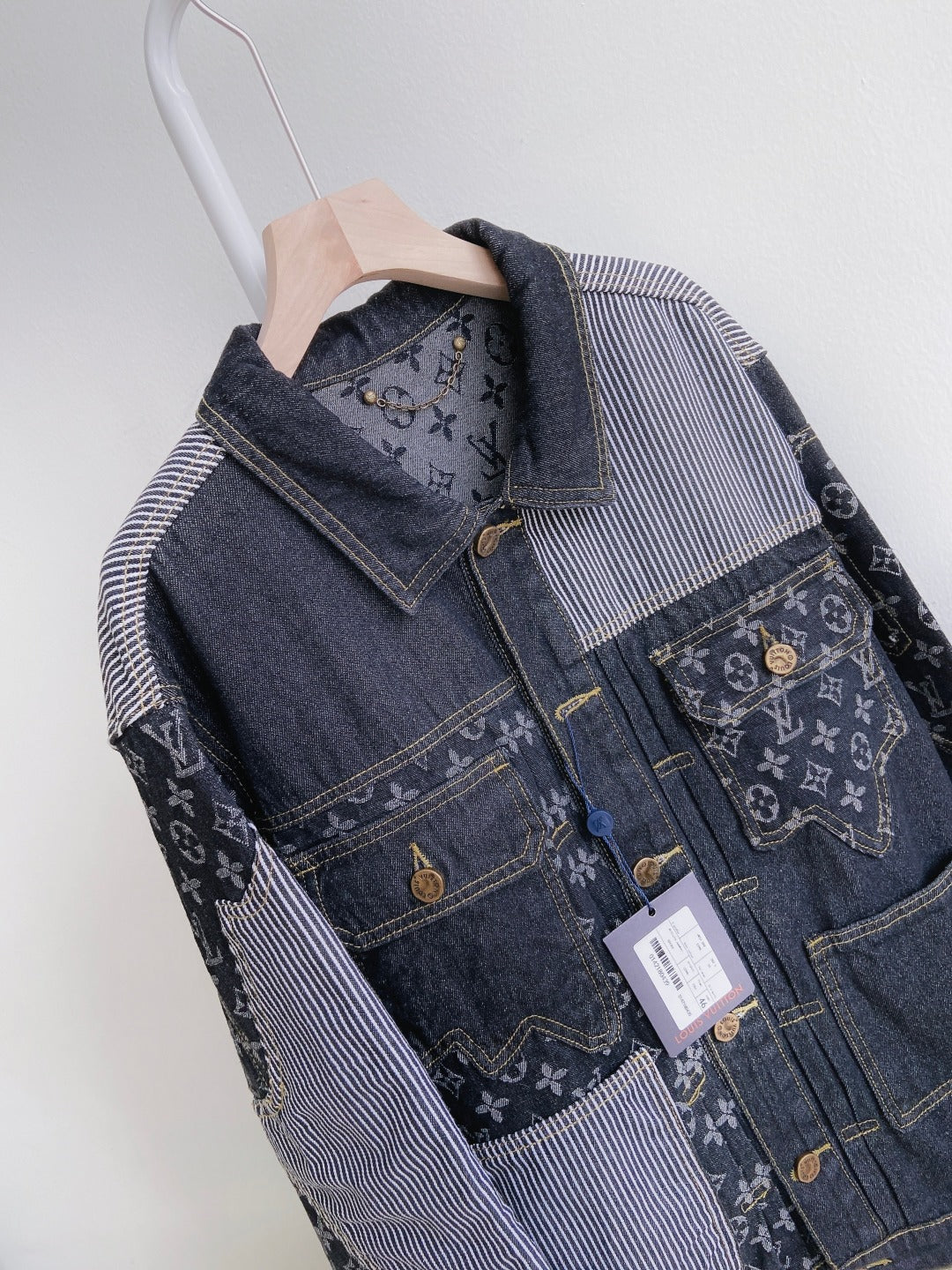 All Over Print Denim Jacket