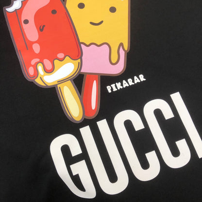 Cute Ice Cream Print T Shirt