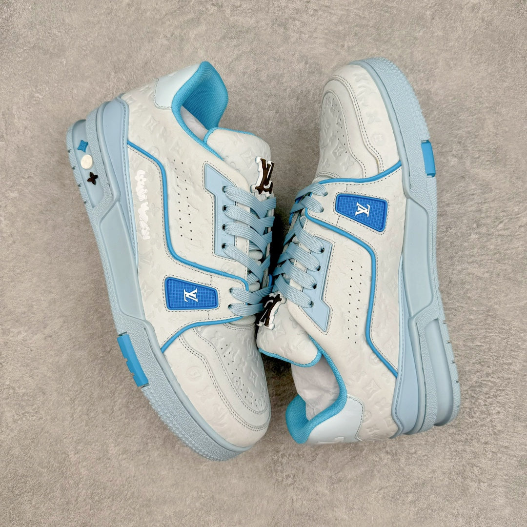 Light Blue Classical Shoes