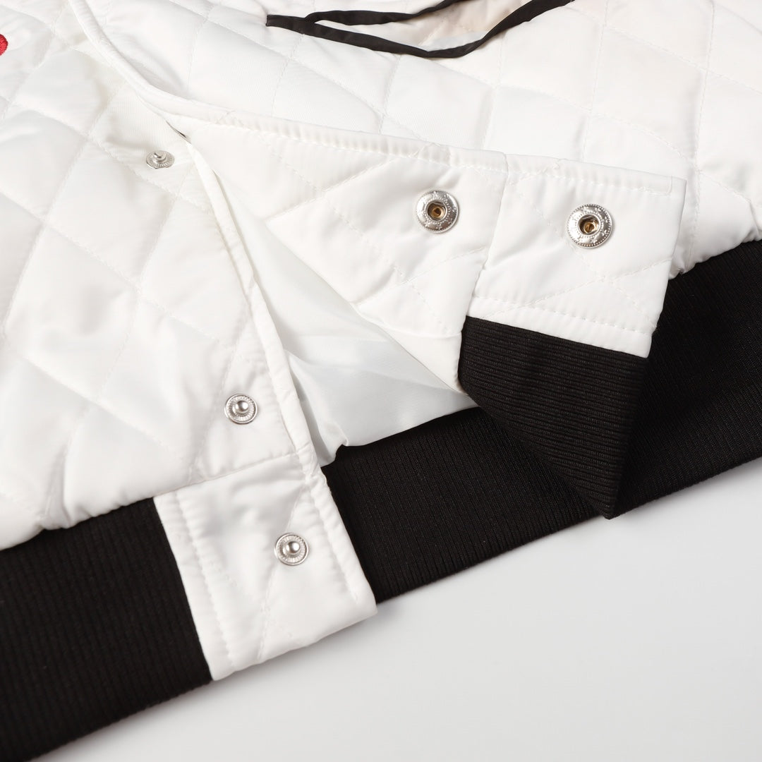 Black White Baseball Jacket