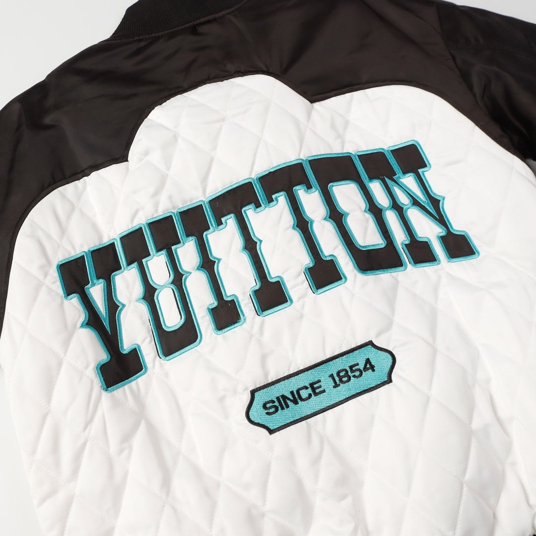 Black White Baseball Jacket