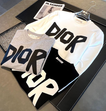 Simple Letter Print Sweatshirt