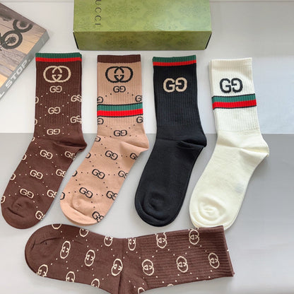 Double G Full Print Socks