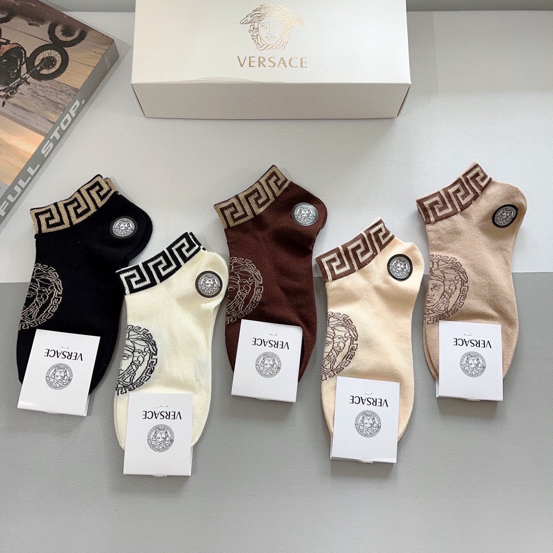 Classic Face Pattern Socks