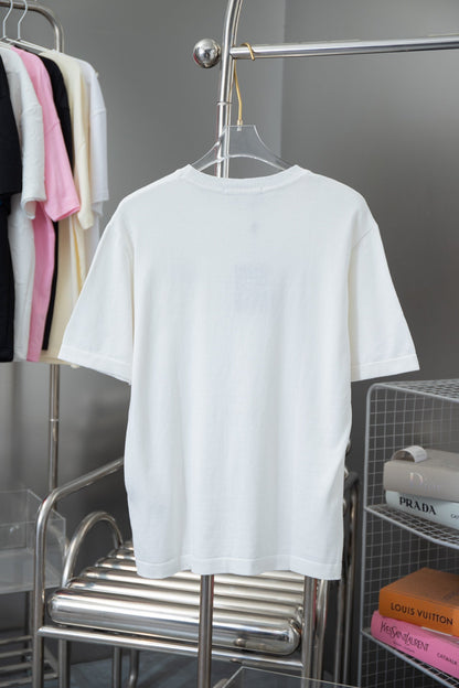 Pin Embroidery T Shirt