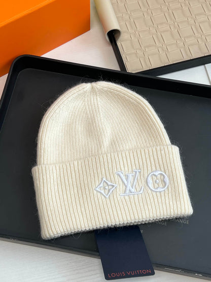 Classic Three-Element Pattern Beanie