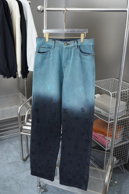 2025 New Gradient Denim Jeans